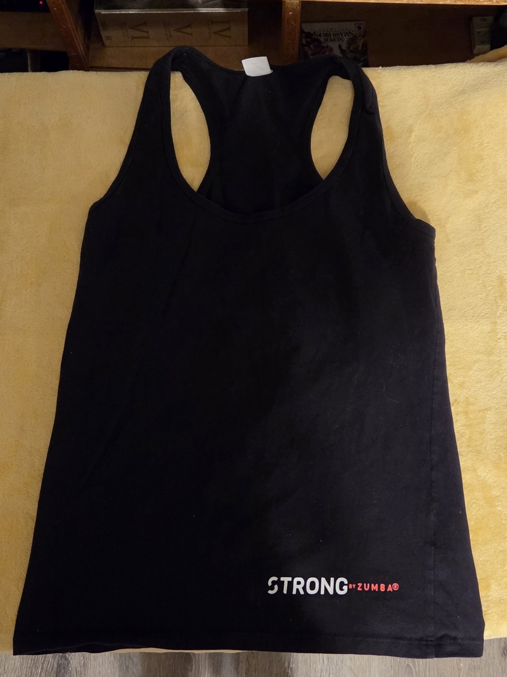 Zumba Fitness Black Racerback STRONG Tank